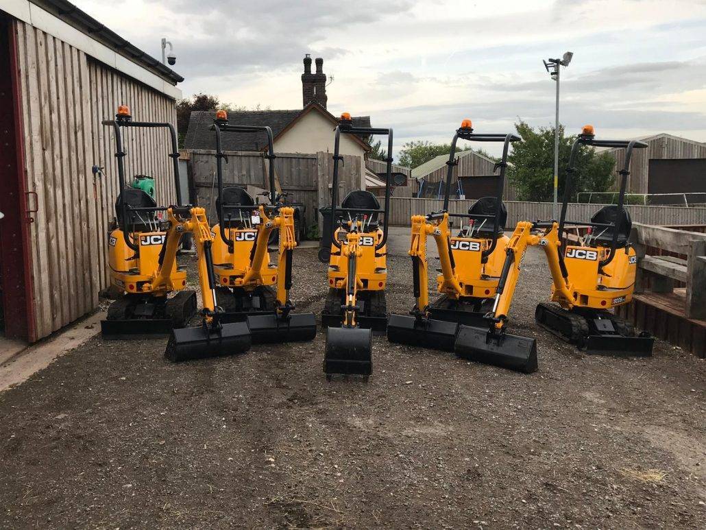Micro Digger Hire in Stoke on Trent