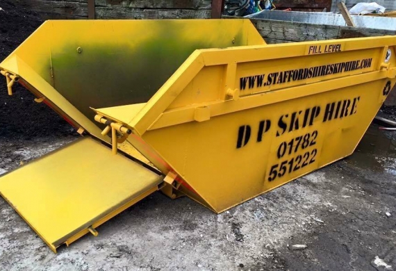 Drop Door Skip Hire in Newcastle-under-Lyme